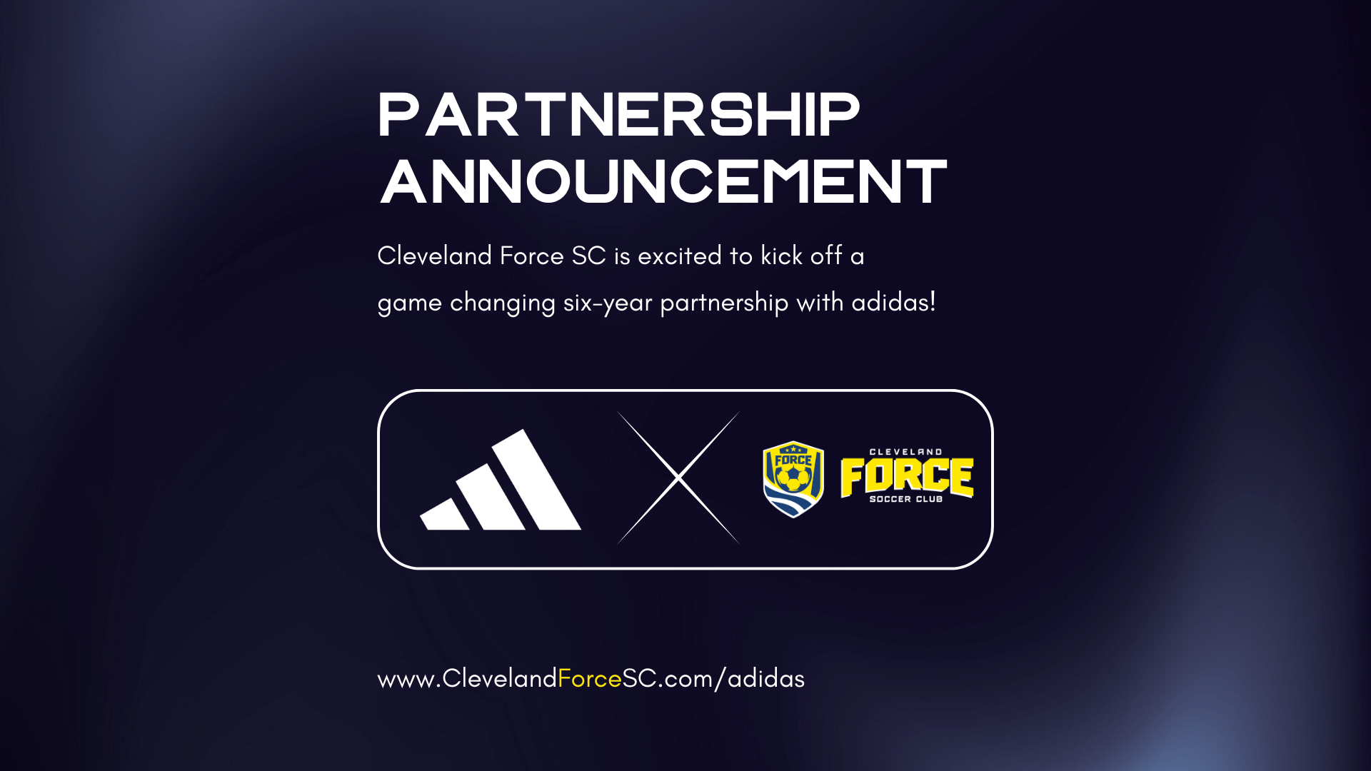Cleveland Force SC Partners With adidas!